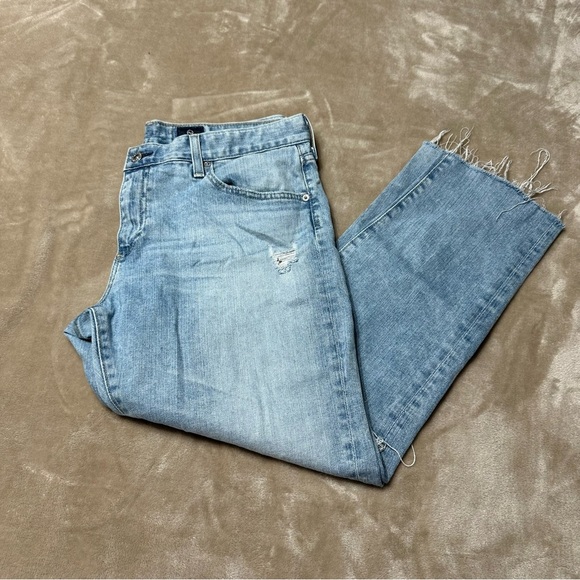 AG Adriano Goldschmied The Nolan Ankle Raw Hem Jeans Size 32 - Picture 2 of 8